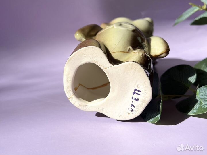 Статуэтка Олимпийский мишка СССР Пермь фарфор