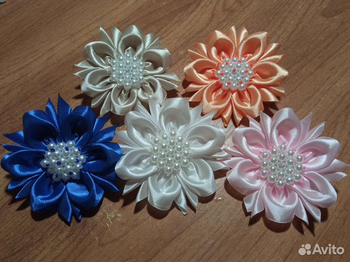 Резинки для волос ручной работы