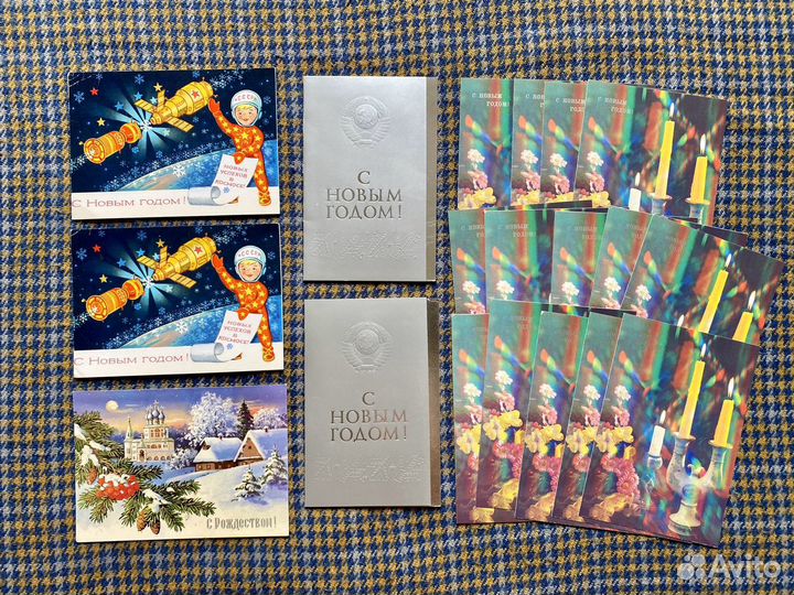 Конверты и открытки СССР. Праздничные и военные