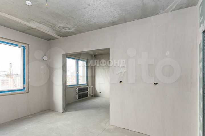 2-к. квартира, 59 м², 11/17 эт.