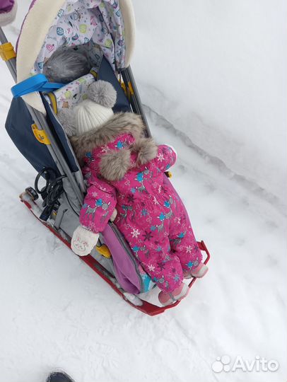 Санки коляска nika Kids (ника)