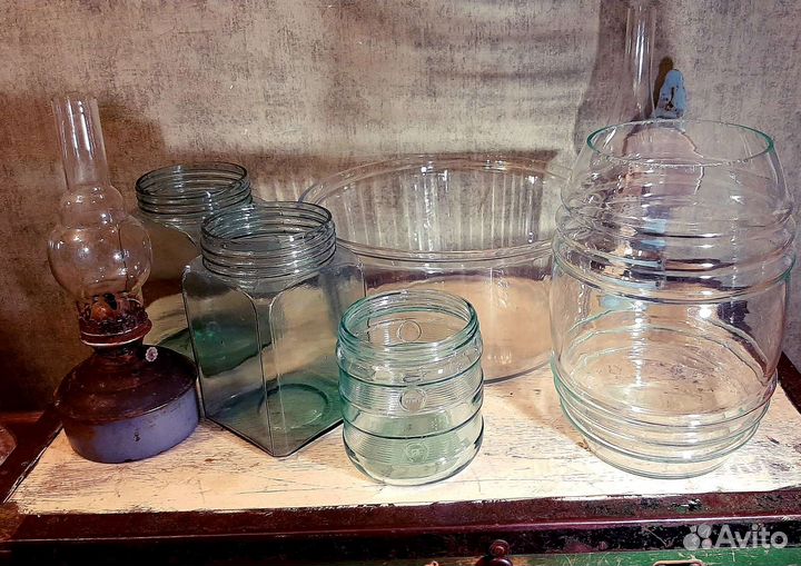 Старинные банки для интерьера ранние советы, СССР