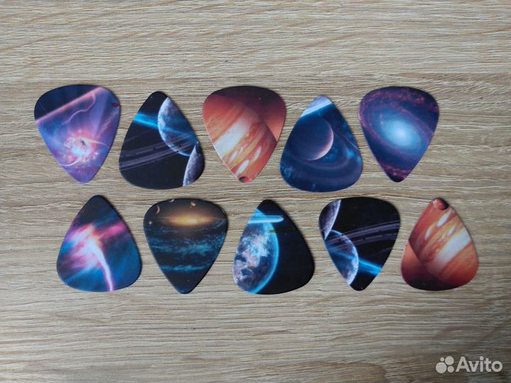 Набор медиаторов для гитары (новый)