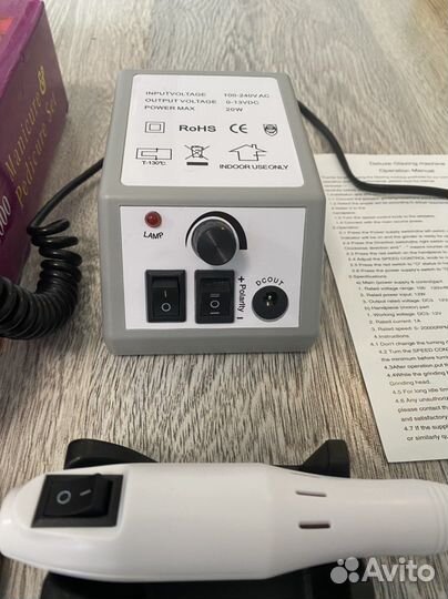 Аппарат для маникюра и педикюра новый