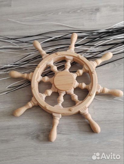 Штурвал декоративный