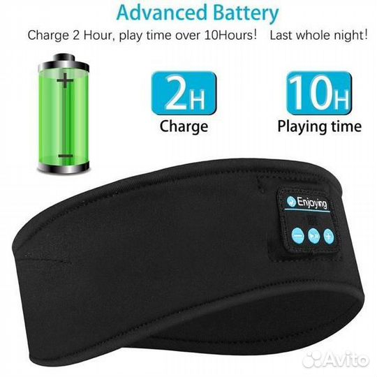 Bluetooth гарнитура повязка
