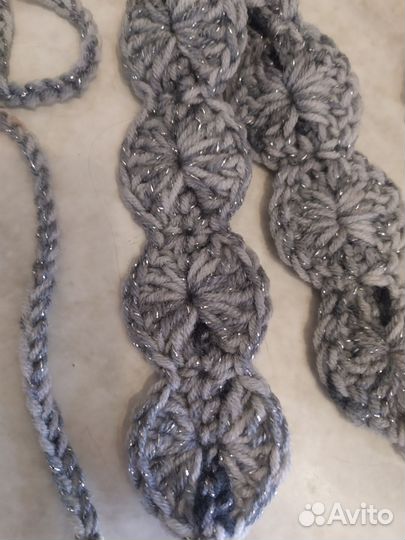 Чокер вязаный