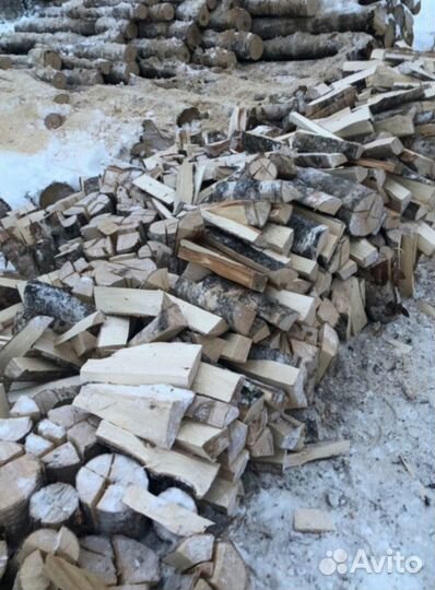Дрова колотые ольха