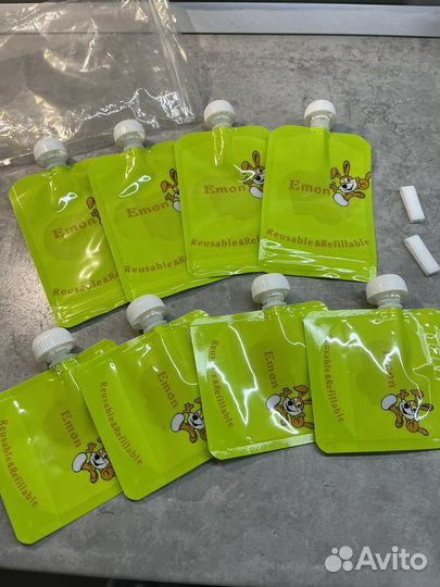 Многоразовые пакеты для детского питания