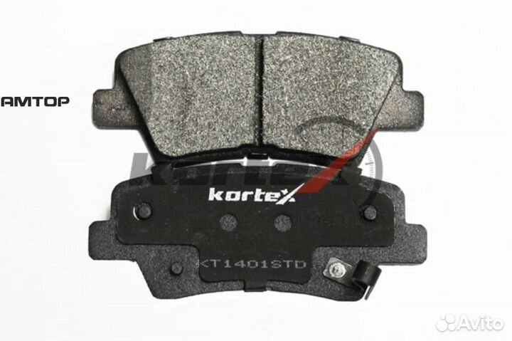 Kortex KT1401STD Колодки тормозные дисковые Kortex