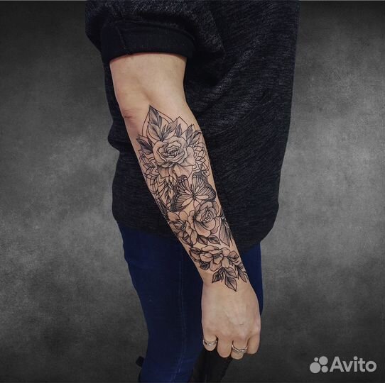 Коррекция старых татуировок