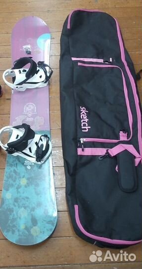 Сноуборд Rossignol Gala + крепы Salomon