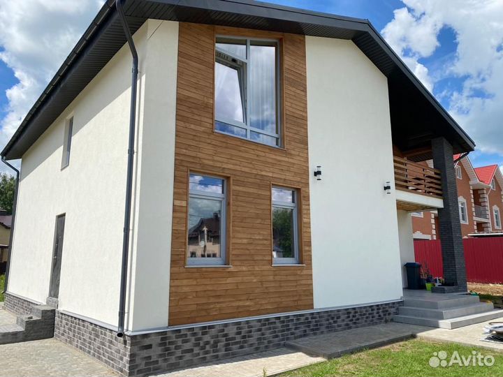 Фасадные работы, Утепление, Мокрый фасад