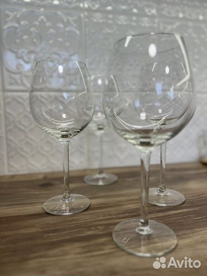 Бокалы Икеа хедэрлиг 4 шт винные