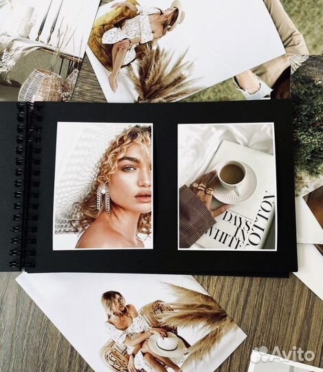 Фотоальбом крафтовый (S) ручной работы