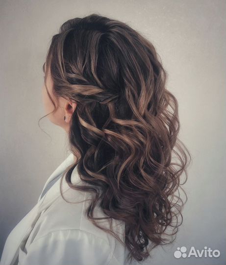 Укладка волос, причёски