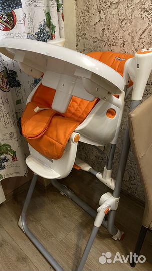 Стульчик качели для кормления 2 в 1