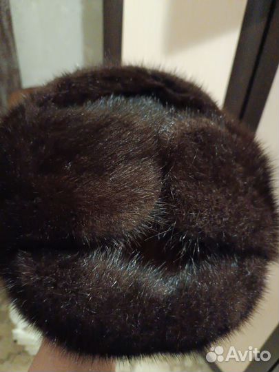 Шапка меховая зимняя мужская