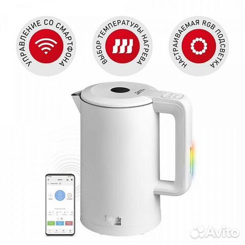 Чайник Redmond SkyKettle RK-M216S, Белый