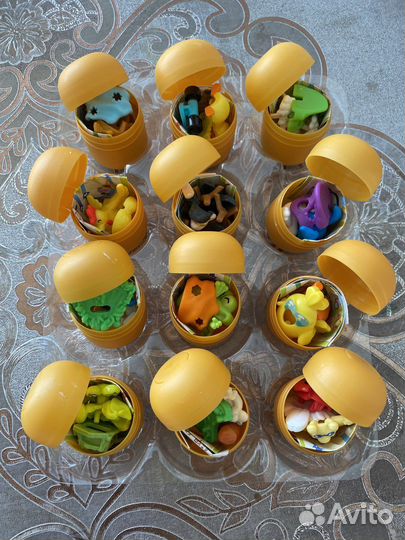 Игрушки из киндер сюрприза пасха 2023