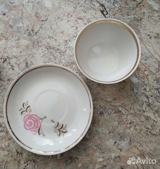 Чайный сервиз, блюдца от агашек Салатники IKEA