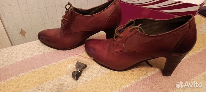 Ботильоны натуральная кожа 37 размер, носила на 38