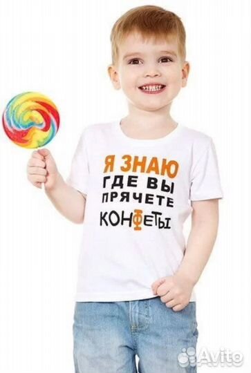 Футболка с принтом
