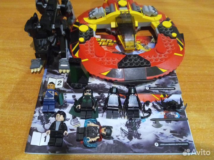 Lego marvel наборы