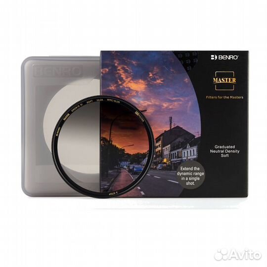 Benro Master GND8(0.9) soft 82mm светофильтр градиентный
