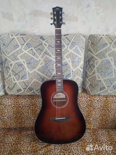 Трансакустическая гитара Kepma F 1 DE