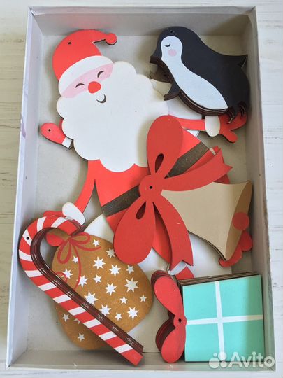 Новогодние игрушки из дерева