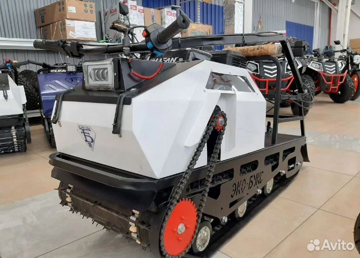 Мотобуксировщик Бурлак Эко Букс 2.0 15 л.с