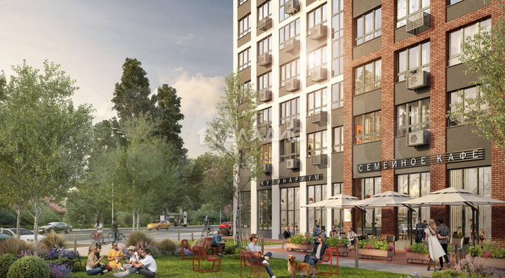 Квартира-студия, 24,3 м², 7/21 эт.