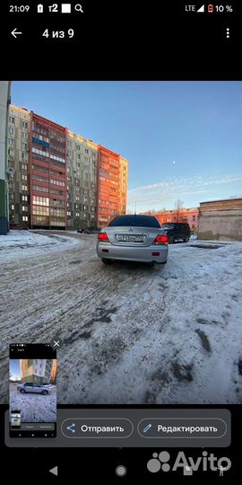 Mitsubishi Lancer 1.3 МТ, 2004, 201 000 км