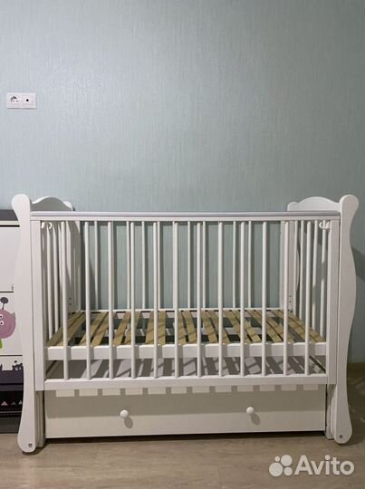 Кровать детская+ Матрас детский Plitex Eco Life