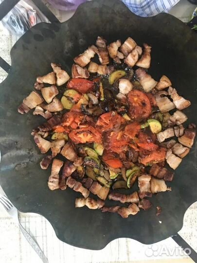 Сковорода из диска бороны (садж)