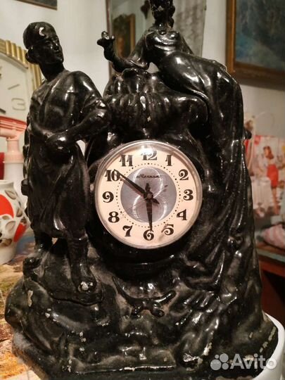 Каминные часы Хозяйка медной горы