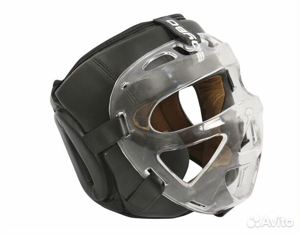 Боксёрский шлем с пластиковым забралом Boybo Flexy