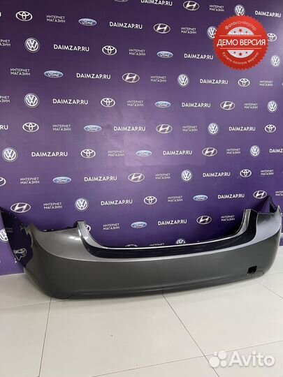 Бампер Задний Chevrolet Cruze (2009) /темно серый