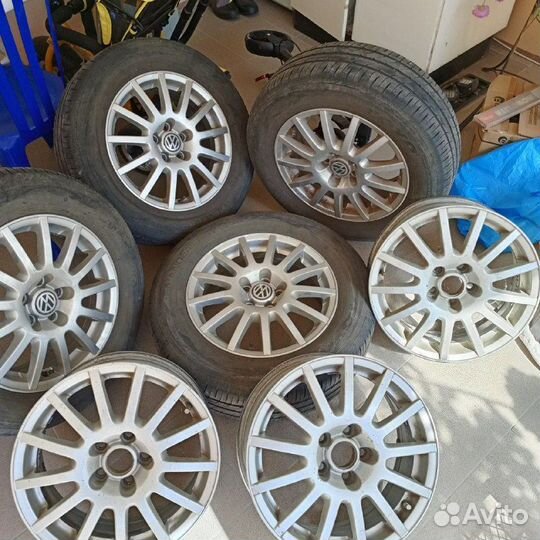 Колеса на vag в сборе r15