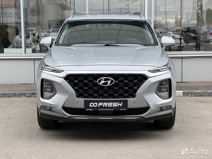 Hyundai Santa Fe 2.2 AT, 2018, 144 335 км