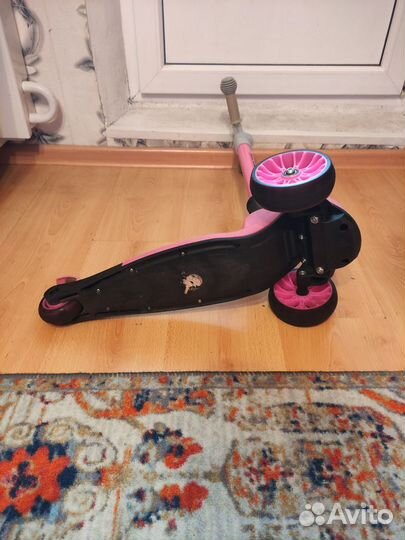 Самокат детский трехколесный складной