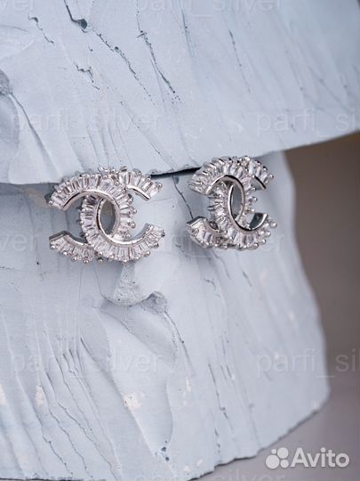 Серьги Chanel