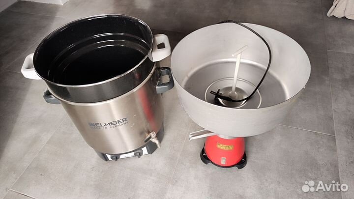 Пастеризатор (сыроварня) Bielmeier 29л, нерж