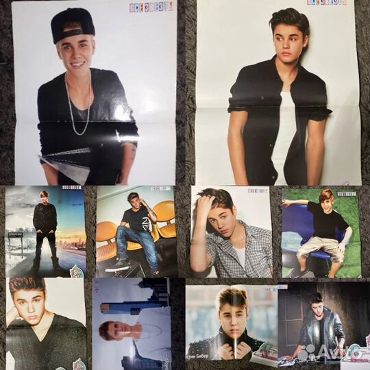 Джастин Бибер - плакаты, журналы