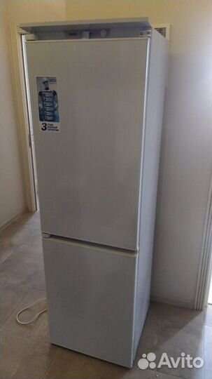 Узкий двухкамерный холодильник Атлант