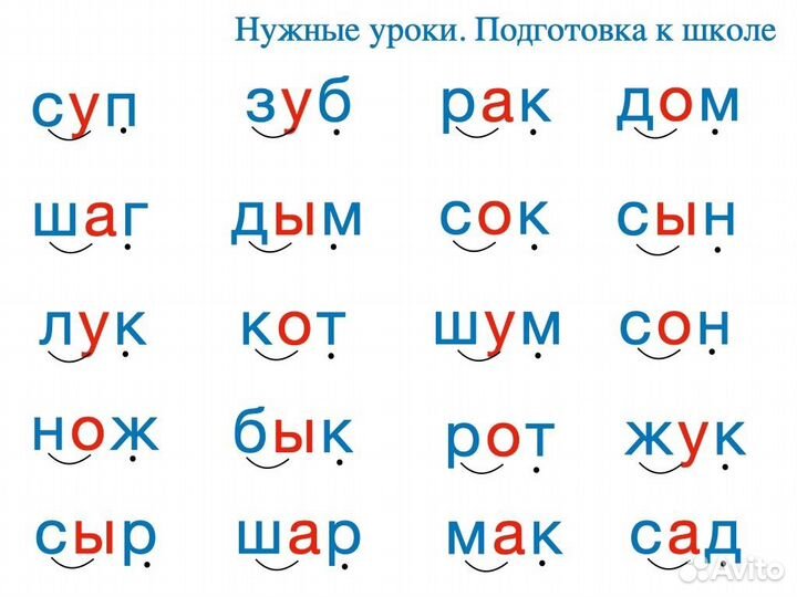 Подготовка к школе.Занятия по предметам 1-4 классы
