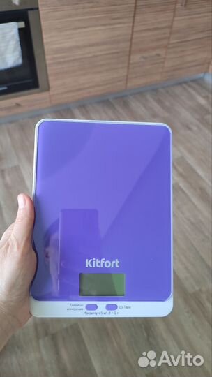 Весы кухонные kitfort новые