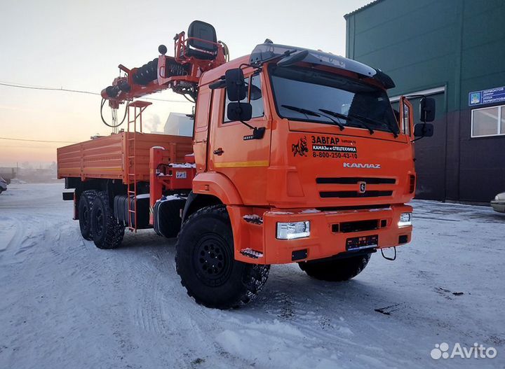 КамАЗ 43118 с КМУ, 2023