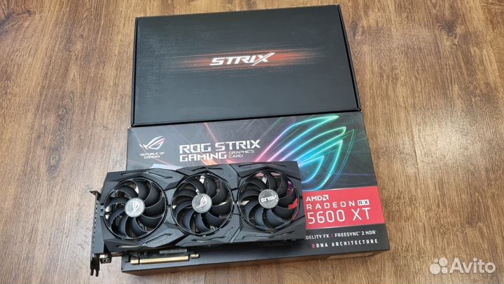 Видеокарта Asus rog strix RX 5600 XT gaming